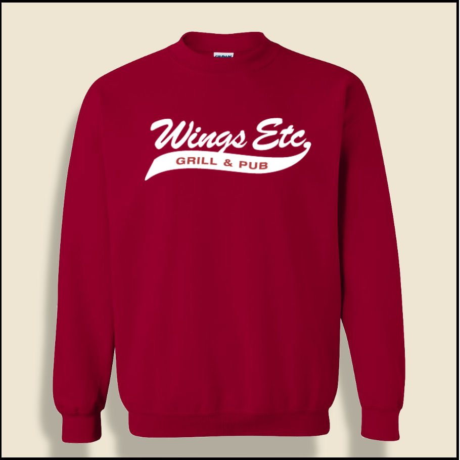 Cardinal Red Wings Etc. Crewneck Sweatshirt